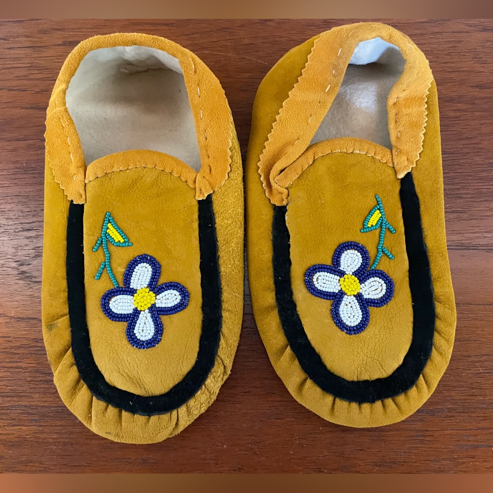 Handmade Beaded Moccasins